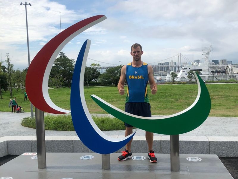 Edenilson Floriani estreia nas paralimpíadas nos próximos dias