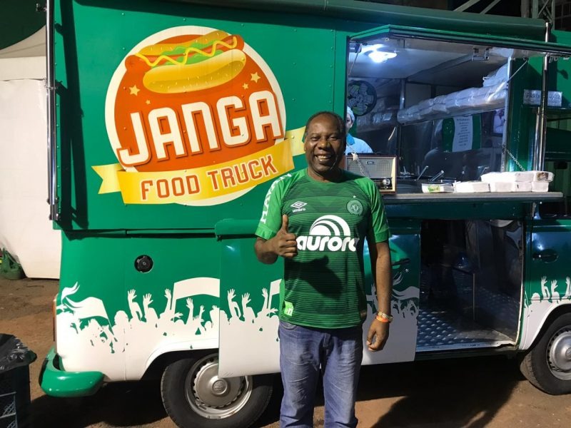 Jandir Moreira do Santos, conhecido como Janga foi um dos primeiros atletas da Chapecoense. – Foto: Eduardo Fernandes/Divulgação