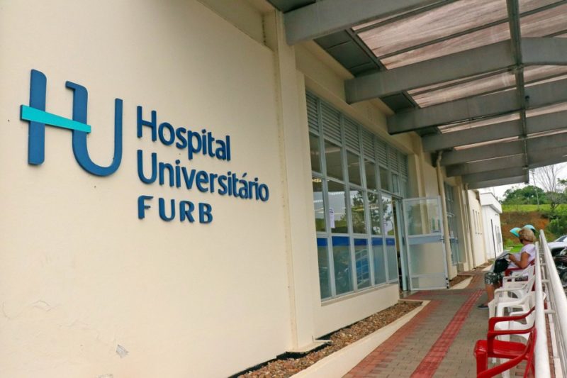 Ambulatório Referência para Casos Pós-Covid-19 está estruturado no Hospital Universitário da Furb, localizado no bairro Fortaleza Alta. &#8211; Foto: Eraldo Schnaider/SECOM Blumenau/ND