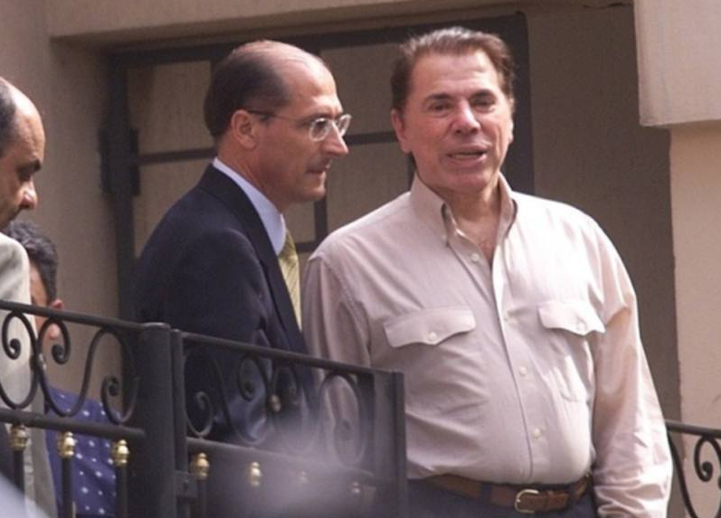 Geraldo Alckmin e Silvio Santos