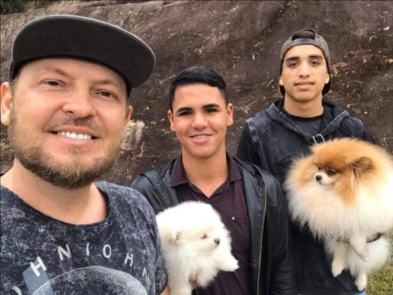 Fam&iacute;lia completa – Foto: Arquivo pessoal/ND