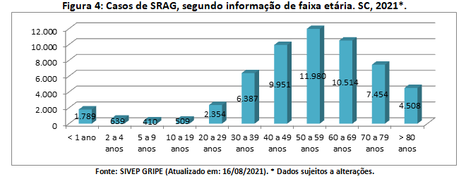 <span style="font-family: Merriweather, 'Lucida Sans Unicode', serif; font-size: 20px;">Entre os óbitos em decorrência da SRAG a maioria, 74,8 %, apresentou algum fator de risco para agravamento ressaltando os idosos (83,7%), com doença cardiovascular crônica (54,7%), diabetes mellitus (36,2%) e obesos (21,2%).</span>