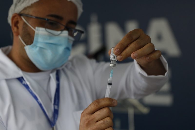 Eficácia da vacina da Pfizer caiu de 88% para 74% seis meses após a imunização com a segunda dose &#8211; Foto: Fernando Frazão/Agência Brasil/ND
