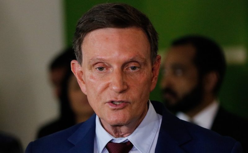 O ex-prefeito Marcelo Crivella está autorizado a sair do país, após decisão do ministro Gilmar Mendes, do STF nesta sexta (13) – Foto: Fernando Frazão/Agência Brasil/ND