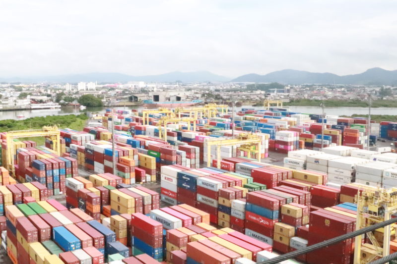 Inaugura&ccedil;&atilde;o da Portonave em 2007 alavancou a economia navegantina&nbsp;– Foto: Portonave/Divulga&ccedil;&atilde;o