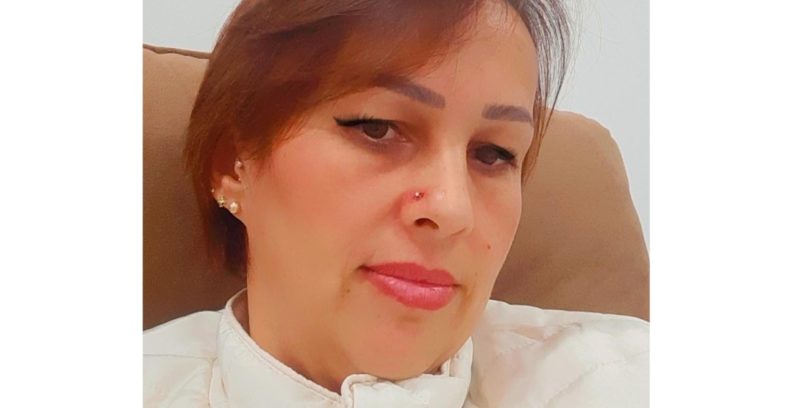 Gabrielle Alexsandra Krossin, de 37 anos, foi assassinada pelo marido na madrugada de quinta-feira (12), na zona Oeste de Joinville – Foto: Internet/Reprodu&ccedil;&atilde;o