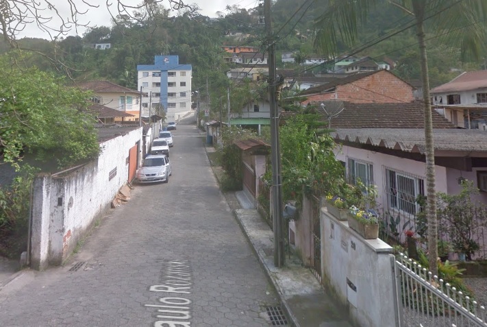 Briga entre casal terminou na delegacia de polícia em Blumenau – Foto: Reprodução/Google Maps/ND