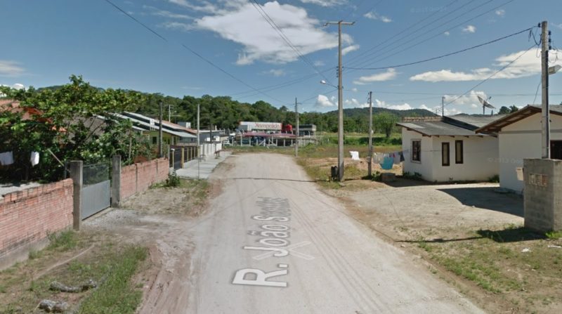 Ocorr&ecirc;ncia foi atendida pela PM no bairro Santa Terezinha, em Gaspar – Foto: Reprodu&ccedil;&atilde;o/Google Maps/ND