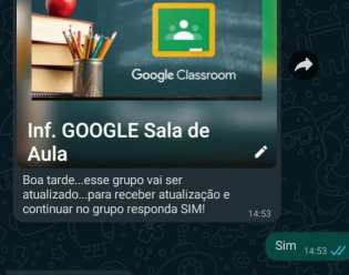 Prefeitura emitiu um alerta aos pais sobre possíveis golpes