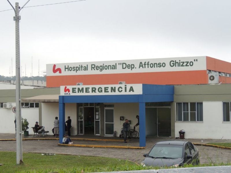 Vítima precisou de atendimento médico no Hospital Regional de Araranguá &#8211; Foto: Hospital de Araranguá/Divulgação/ND