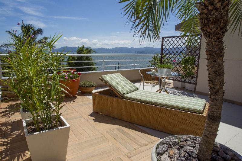 Vista da Residência Geriátrica Santa Inês, no bairro Estreito em Florianópolis – Foto: Herminio Nunes/ND