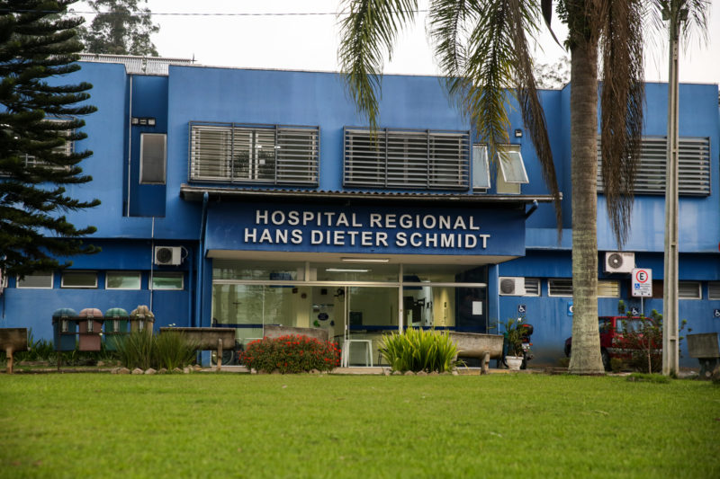 O Hospital Regional Hans Dieter Schmidt recebe investimento milionário para ampliação da estrutura