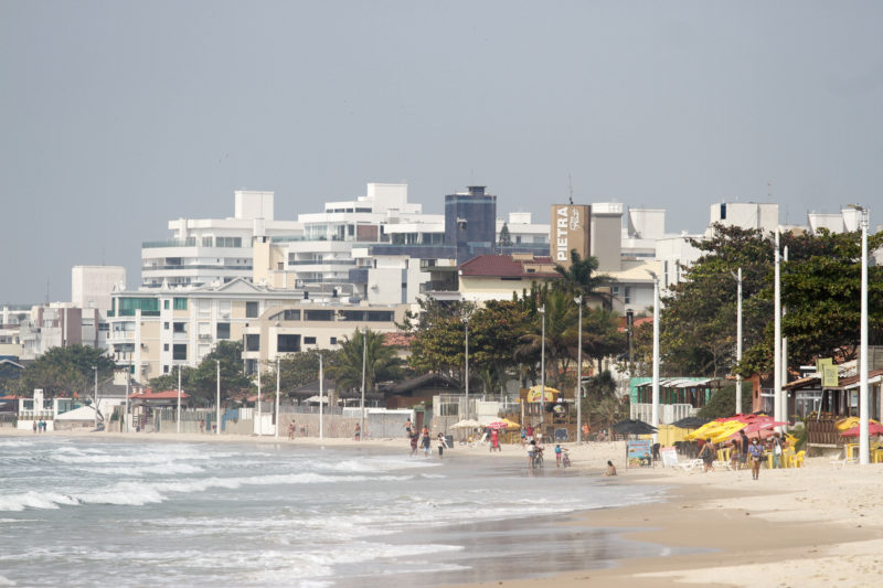 Praias de Florian&oacute;polis ter&atilde;o suas faixas de areia alargadas – Foto: Leo Munhoz/ND