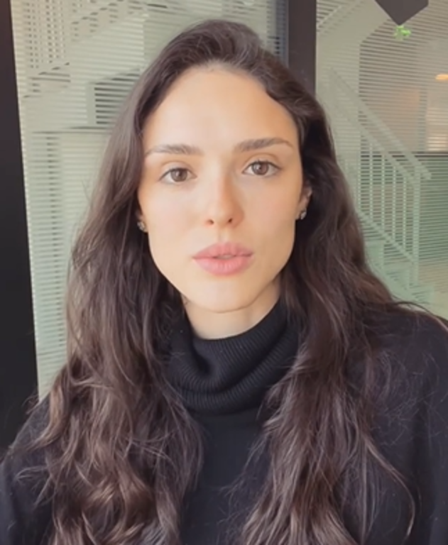 Isabelle Drummond aparece recitando poesia – Foto: Internet/Reprodu&ccedil;&atilde;o/ND