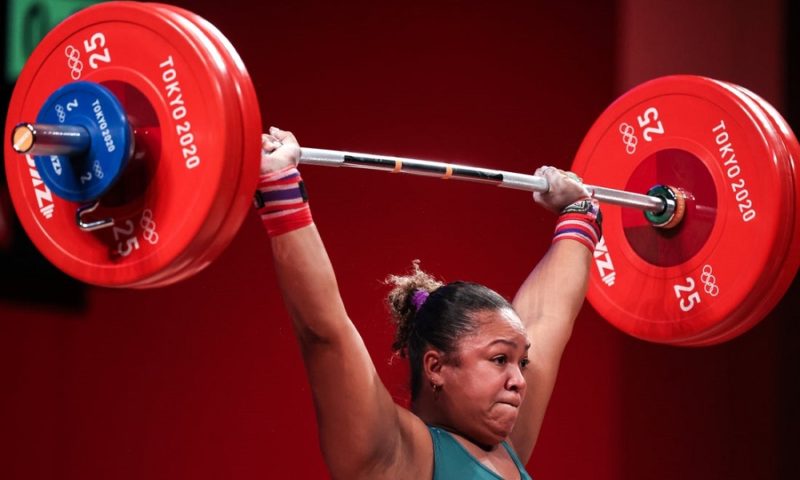 Jaqueline Ferreira fica sem chance de medalha no levantamento de peso – Foto: Wander Roberto/COB