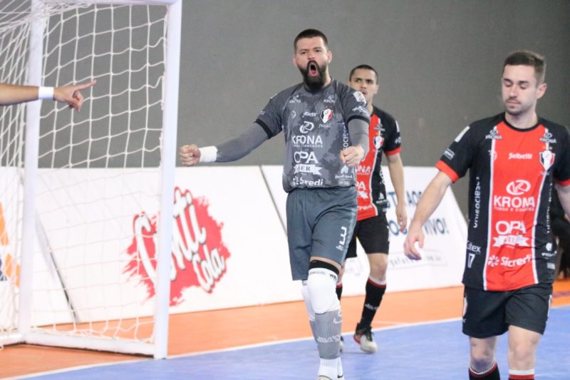 JEC/Krona venceu o Juventude e encerrou a viagem ao Mato Grosso do Sul – Foto: Juliano Schmidt/JEC/Krona/Divulga&ccedil;&atilde;o/ND