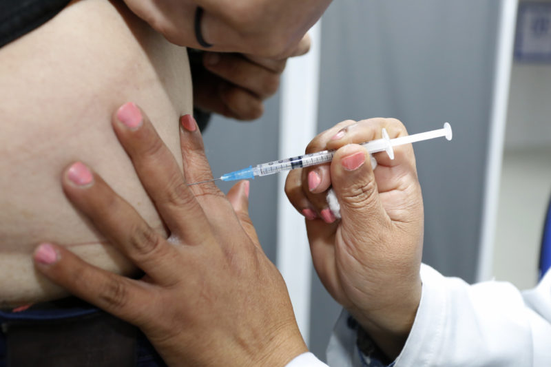 Com o avanço na apliação dasdoses, as mais de 50 unidadesde saúde passaram a sertambém pontos de vacinação – Foto: Divulgação/ND