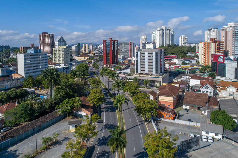 Joinville possui o maior PIB entre as cidades catarinenses – Foto: Fapesc/ Divulgação/ Juliano Cruz Fotografia/ ND