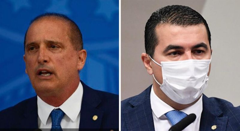 Acareação entre ministro do Trabalho, Onyx Lorenzoni e deputado federal Luis Miranda deve ocorrer na quarta (18) – Foto: Reprodução/Montagem