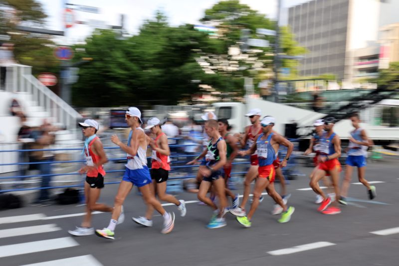 Brasileiro Caio Bonfim termina em 13&ordm; na marcha atl&eacute;tica em T&oacute;quio – Foto: Giuseppe CACACE / AFP