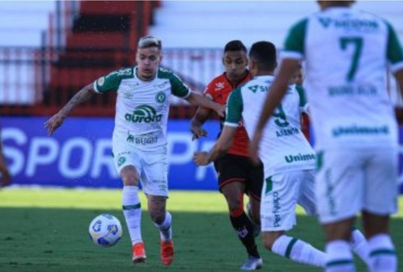 Chapecoense bate o recorde negativo do Brasileiro. 17 jogos sem conquistar uma vit&oacute;ria – Foto: Marcio Cunha/Chapecoense