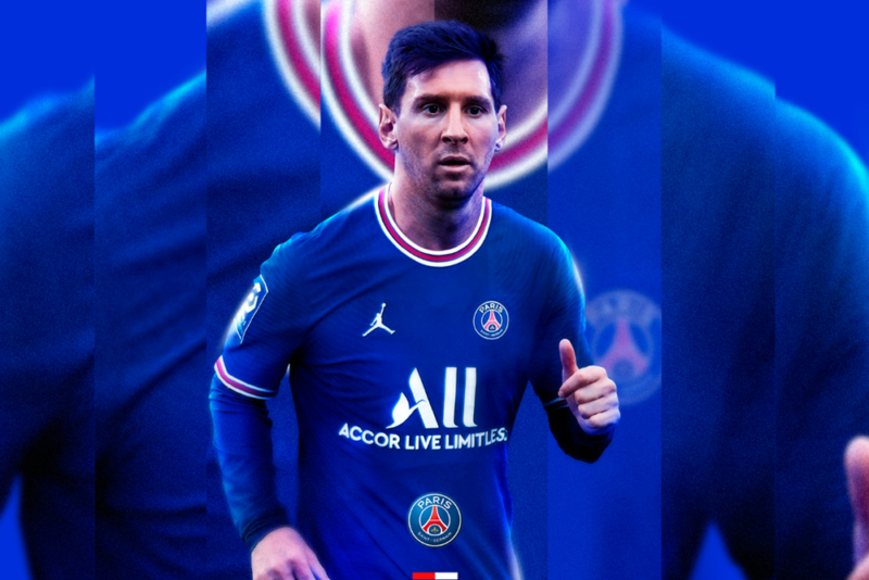 Messi chegou ao PSG cercado de expectativa – Foto: PSG/Divulga&ccedil;&atilde;o/ND
