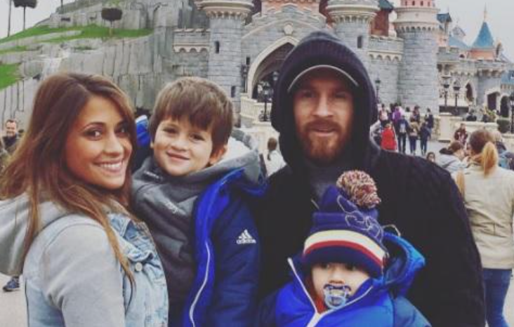 Messi teve ajuda do Mickey Mouse e Pateta – Foto: Arquivo Pessoal/ND