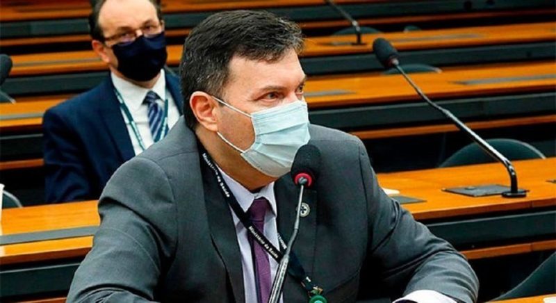 Coronel Marcelo Branco depõe na CPI da Covid nesta quarta (4) – Foto: Najara Araújo/ Câmara dos Deputados