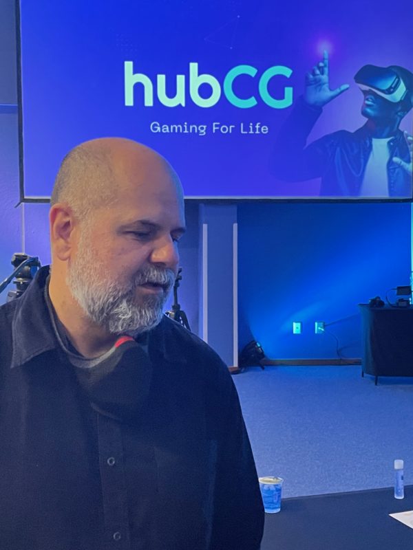 Nando fala do conteúdo educativo e cultural dos novos games – Foto: Moacir Pereira