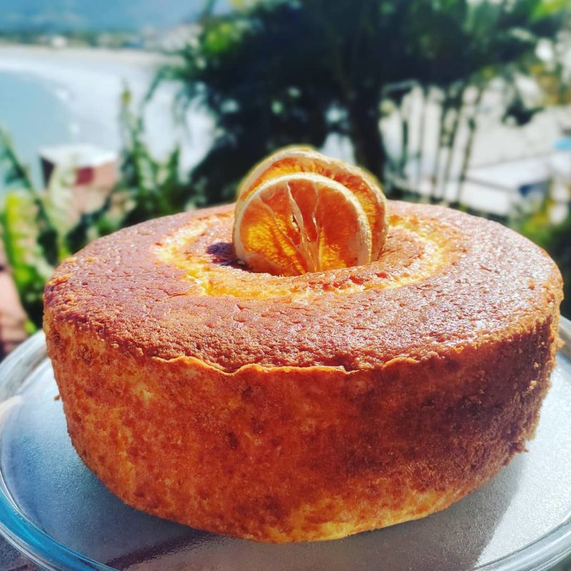 Bolo de laranja – Foto: Nazario Doceria/Divulga&ccedil;&atilde;o