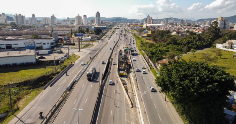 O trecho prioritário neste momento é entre o km 210 e km 205 – Foto: PRF/Divulgação/ND