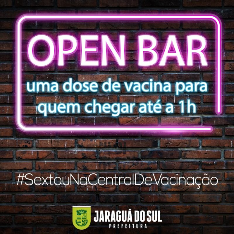 Prefeitura de Jaragu&aacute; do Sul lan&ccedil;ou campanha para chamar a aten&ccedil;&atilde;o dos jovens para a vacina&ccedil;&atilde;o contra a Covid-19 – Foto: Divulga&ccedil;&atilde;o/ND