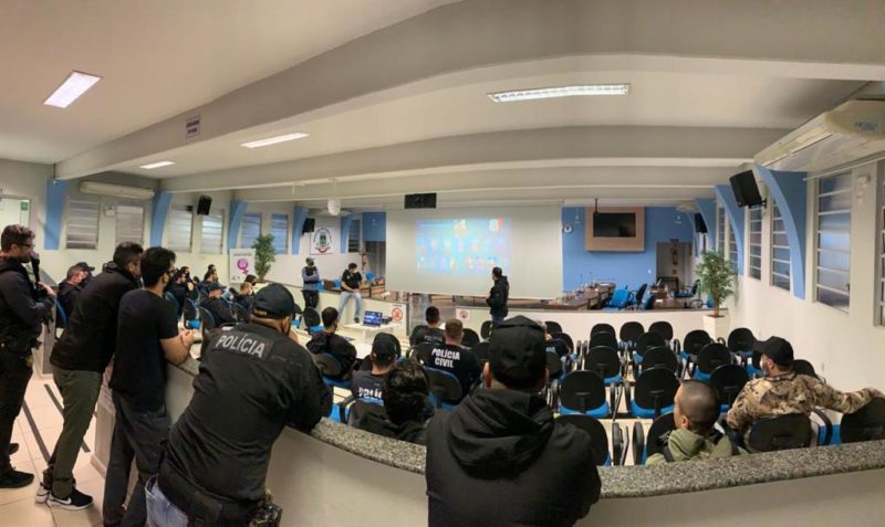 Opera&ccedil;&atilde;o Mar Vermelho desmontou “Cracol&acirc;ndia” de Bombinhas – Foto: Pol&iacute;cia Civil/Divulga&ccedil;&atilde;o