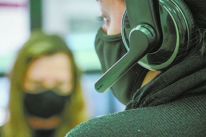 Atendente de telemarketing