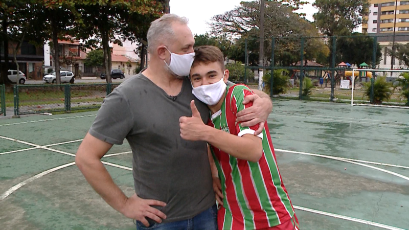 Além de pai e filho, Daniel e Gabriel são melhores amigos – Foto: NDTV/ Divulgação