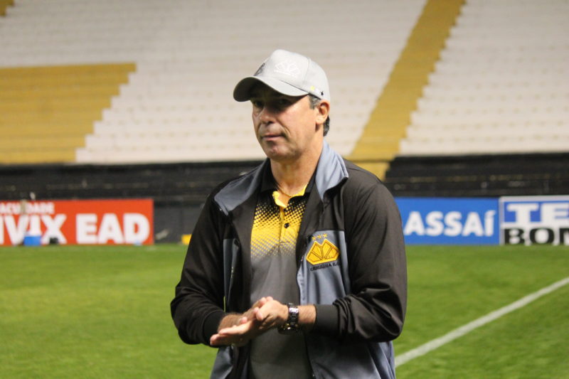 Paulo Baier destacou que resultado foi importante para resgatar a confiança do elenco – Foto: Celso da Luz/CriciúmaEC/ND