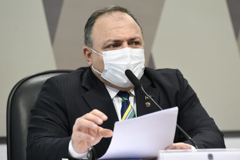 Eduardo Pazuello, ministro da saúde, – Foto: Jefferson Rudy/Agência Senado/ND