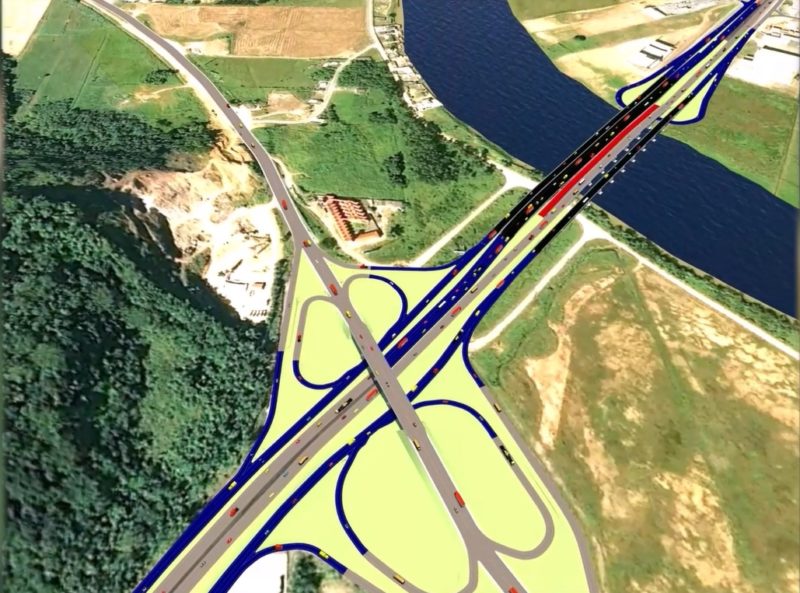 Proposta de entroncamento entre as BRs 101 e 470 – Foto: Reprodu&ccedil;&atilde;o/ND