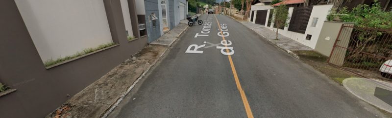 Caso inusitado aconteceu na noite de segunda-feira (16), no bairro Nova Brasília – Foto: Reprodução/GoogleMaps