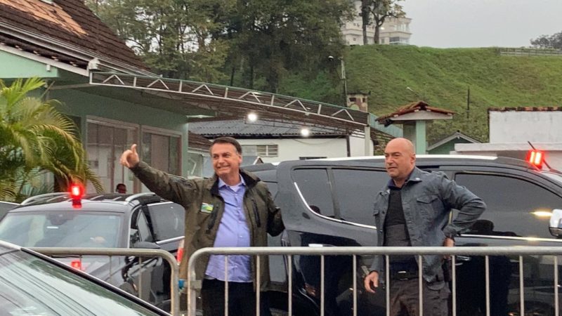 Vinda do presidente poderá acontecer novamente em Joinville ainda em 2021 – Foto: Sabrina Aguiar/NDTV
