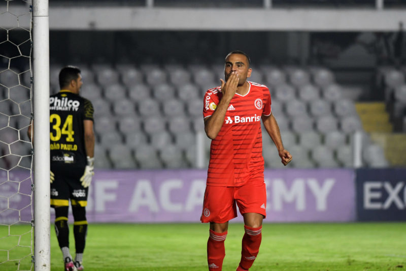 Argentino Mercado fez gol em sua estreia pelo Colorado – Foto: Ricardo Duarte/Inter/Divulgação