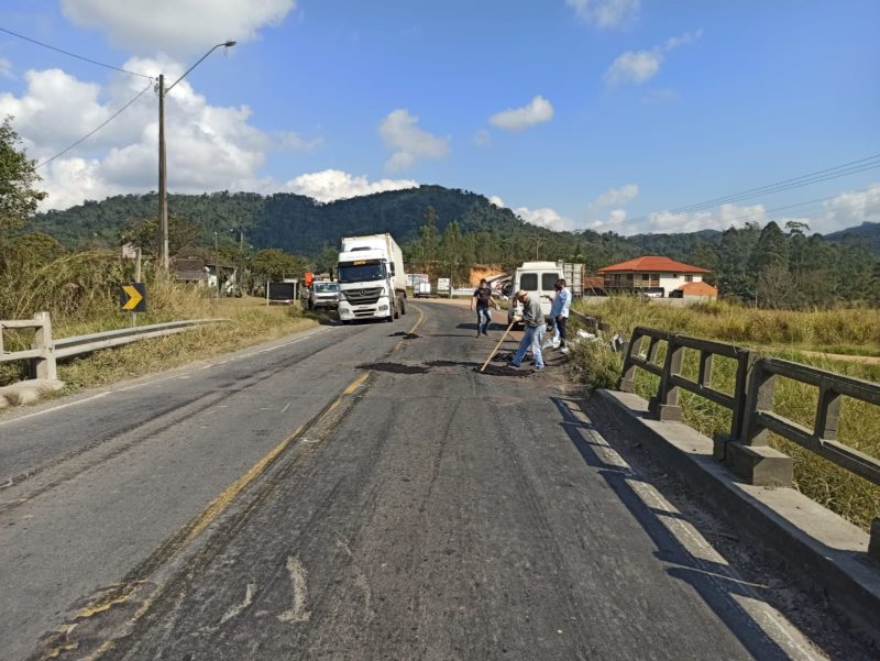 BR-470 estará em pauta em audiência pública em Brasília nesta terça-feira – Foto: Valcir Ferrari/Arquivo Pessoal
