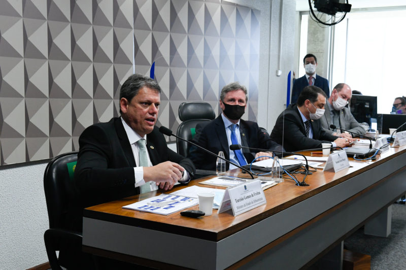Ministro da Infraestrutura, Tarcísio Gomes de Freitas, atendeu ao pleito catarinense – Foto: Roque de Sá/Agência Senado/ND