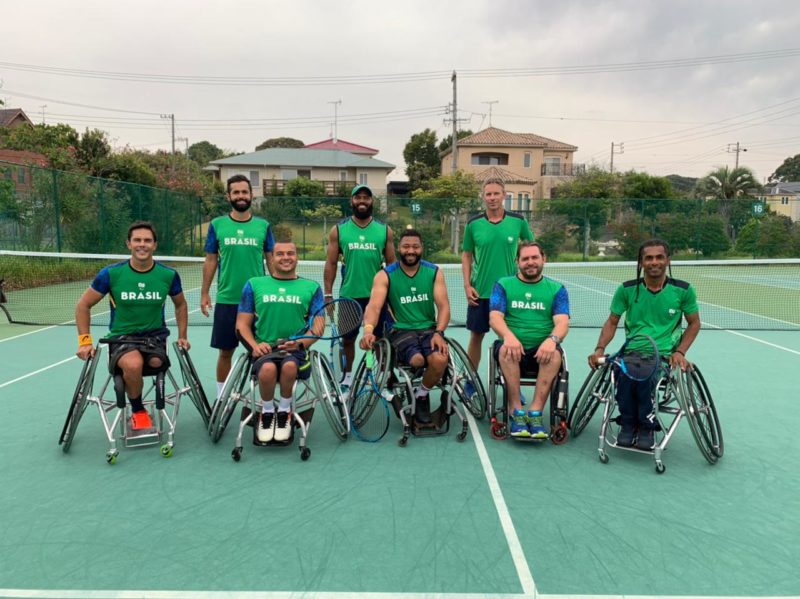Delega&ccedil;&atilde;o brasileira tem cinco credenciados em T&oacute;quio para as Paralimp&iacute;adas – Foto: ADK Tennis/Divulga&ccedil;&atilde;o