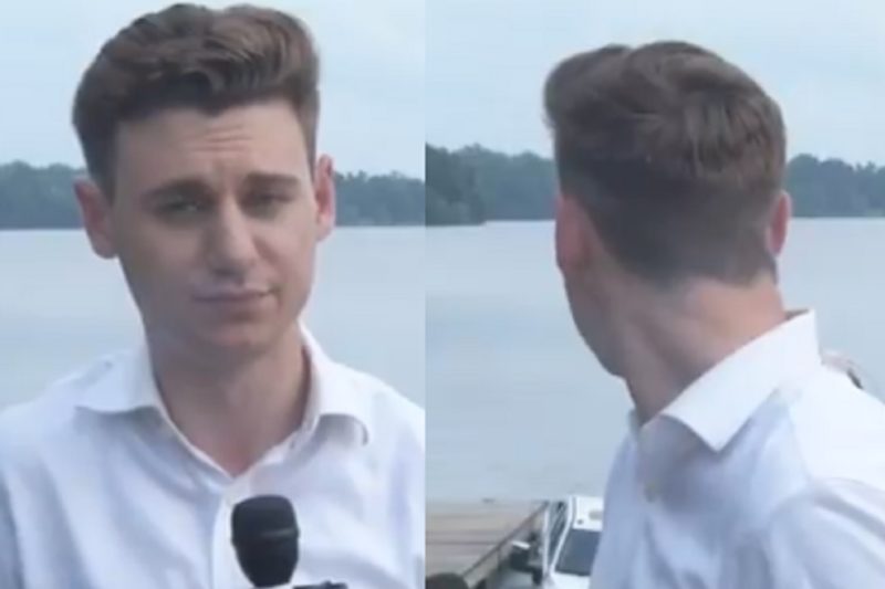 repórter ao vivo