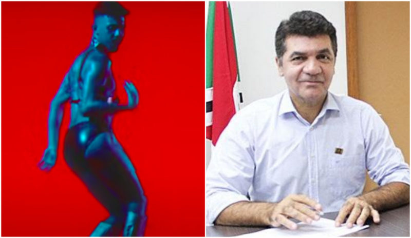 O prefeito Cl&eacute;sio Salvaro, de Crici&uacute;ma, reagiu &agrave; aula que exibiu cenas que ele considera er&oacute;ticas. – Foto: NDMais