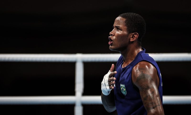 Wanderson de Oliveira est&aacute; fora da disputa no boxe – Foto: Jonne Roriz/COB