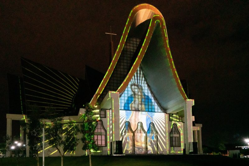 Haver&aacute; decora&ccedil;&atilde;o, ilumina&ccedil;&atilde;o e proje&ccedil;&atilde;o mapeada – Foto: Rubens Fraulini/Itaipu Binacional