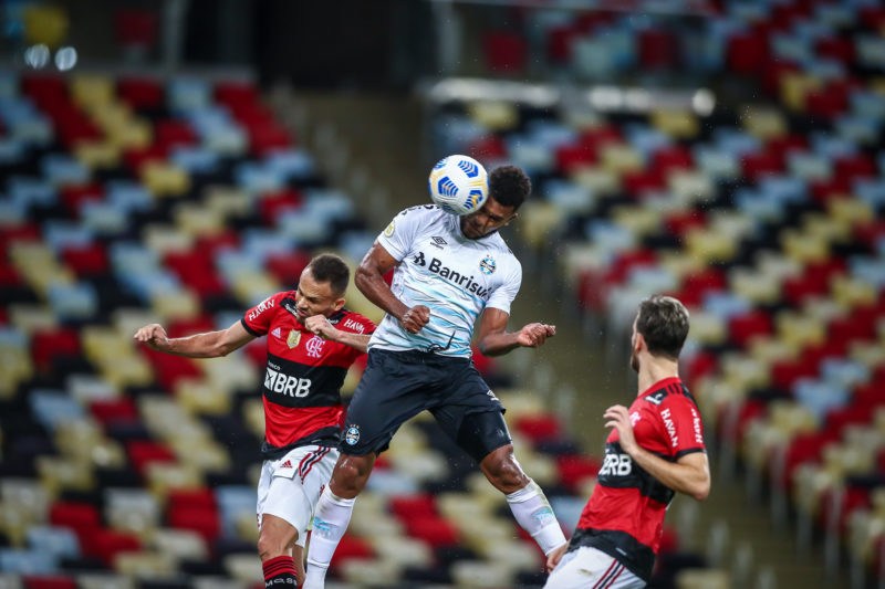 Centroavante Borja é um dos destaques do bom momento tricolor. - Foto: Lucas Uebel/Gremio FBPA