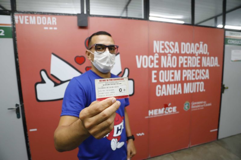 ‘U negativo’: motorista de hemocentro possui tipo sanguíneo extremamente raro